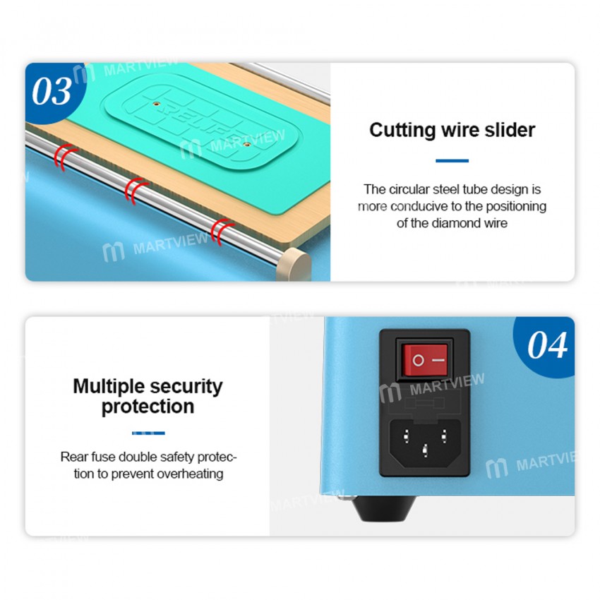 sunshine s-918l-lcd-heating-separator-machine-build-in-vacuum-pump-for-phone-touch-screen-repair-9