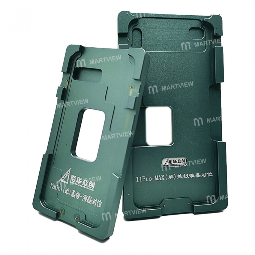 OCA Alignment Precision Position Mold with Frame for iPhone X to 13 Pro Max Touch LCD Screen