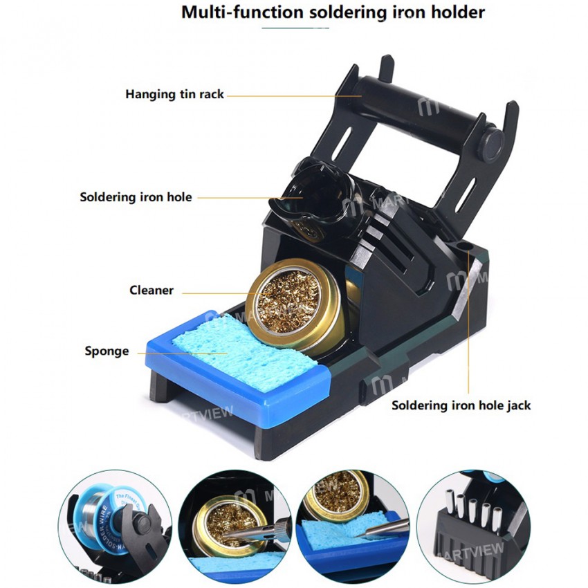 Yihua 939D+ III LED Digital Display Lead-free Anti-static Temperature Adjustment Soldering Station