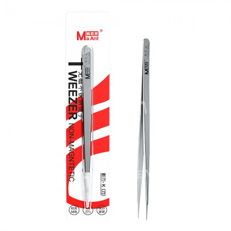 MaAnt Shadow Blade Series Hand-polished Non-magnetic Stainless Steel Tweezers