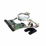 168Z Magnifying Glass with 2 Auxiliary Clip Magnifier for Mobile Phone Repair Tool