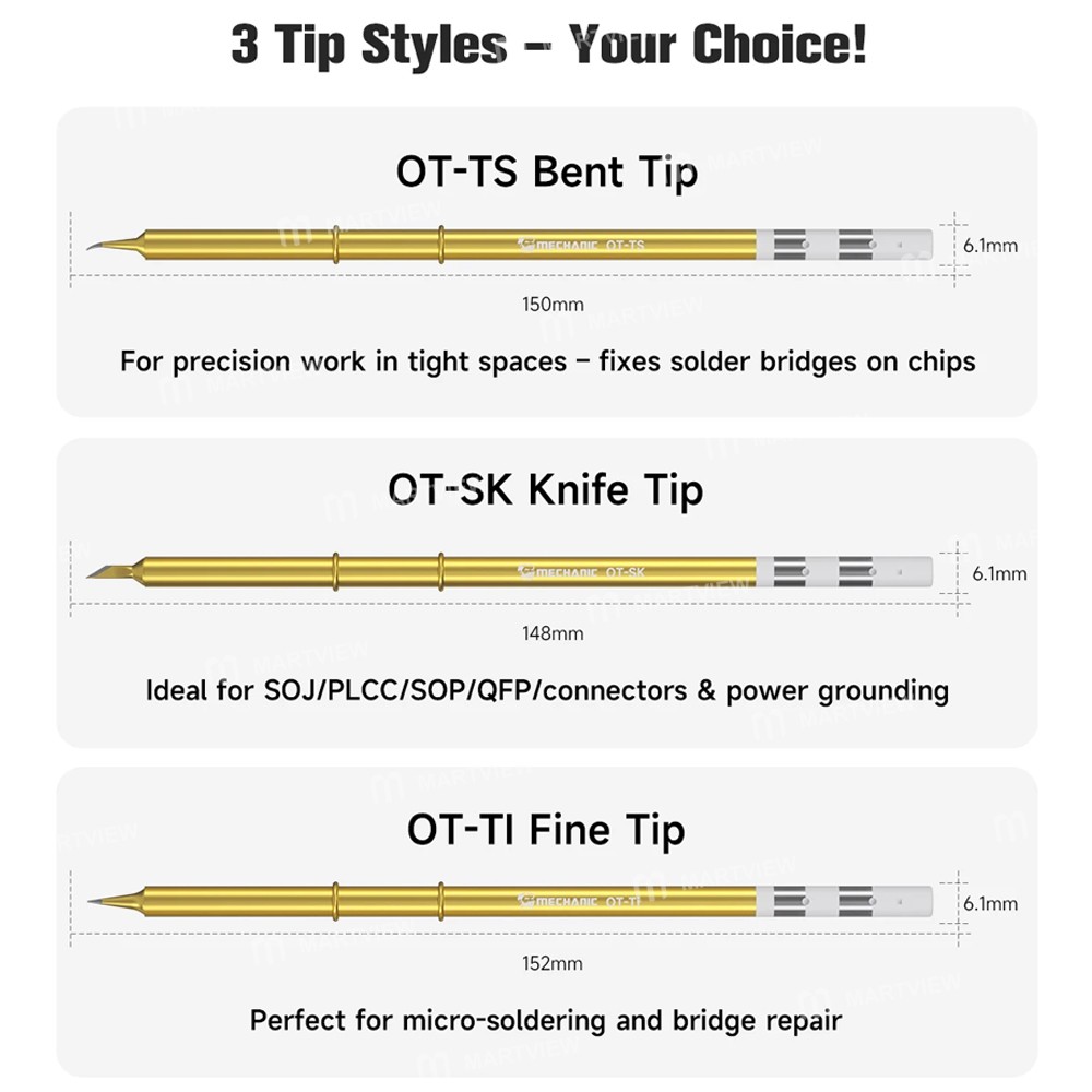 mechanic ot-series-precision-golden-soldering-iron-tips-for-t12-950-soldering-station-8