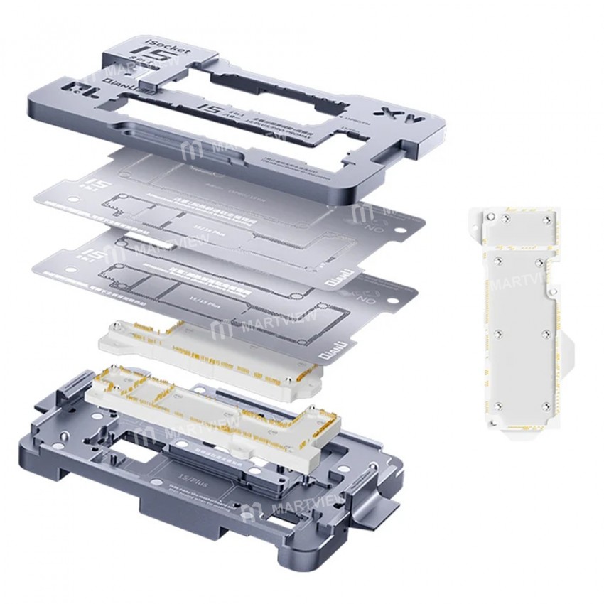 qianli isocket-series-8-in-1-motherboard-layered-test-stand-for-iphone-14-15-series-5