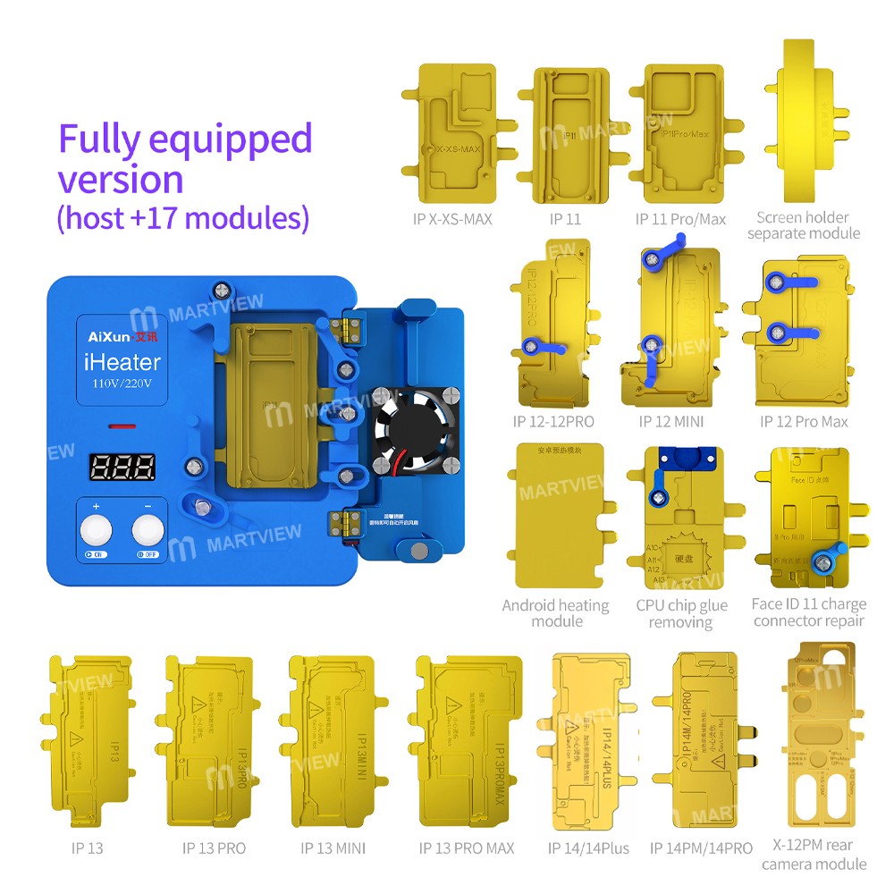 aixun iheater-3rd-gen-intelligent-desoldering-heat-platform-for-iphone-x-to-14pro-max-1