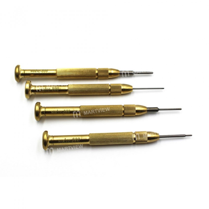 High-Precision Copper Handle Foxconn Special Screwdriver Wolve Pentalobe 0.8 Y 0.6 Convex cross 1.25