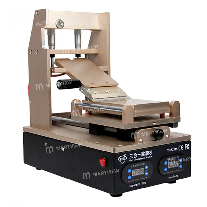 TBK-318 3-in-1 Mobile Phone LCD Screen Separator with Preheater and OCA Glue Polarizer