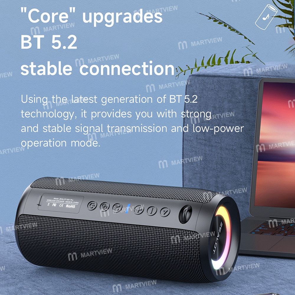 zealot s51-pro-bt-wireless-portable-small-speaker-subwoofer-11