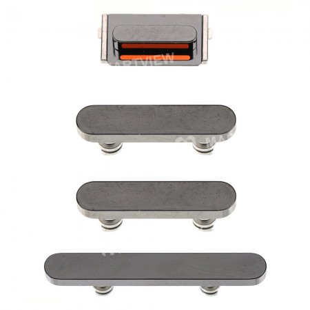 Replacement side button set for iPhone 13 pro 13 pro max black