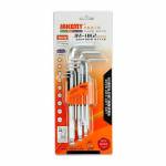 JAKEMY JM-HK2-1 (9 In 1) Long Ball Head Inner Six Angle Wrench Key