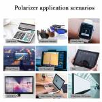 Mobile Phone LCD Linear Horizontal Polarizer Film - 100Pcs