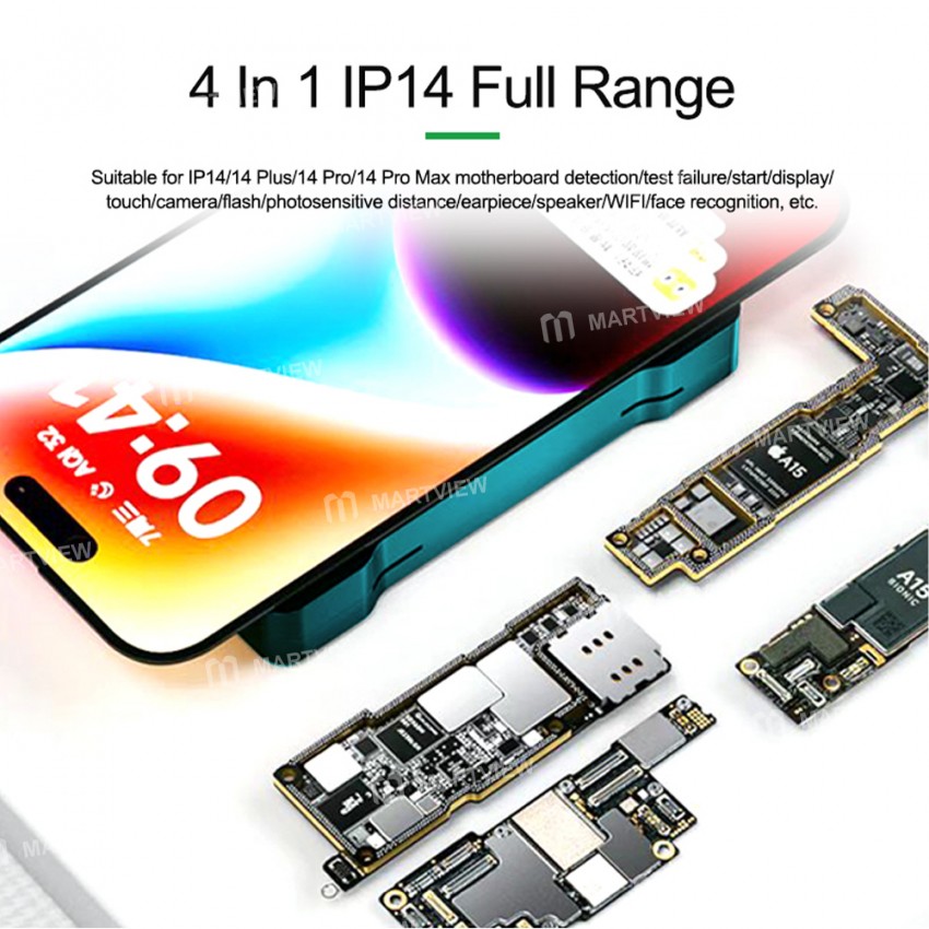 relife t-011-4-in-1-multi-function-logic-board-motherboard-test-fixture-for-iphone-14-14-plus-14-pro