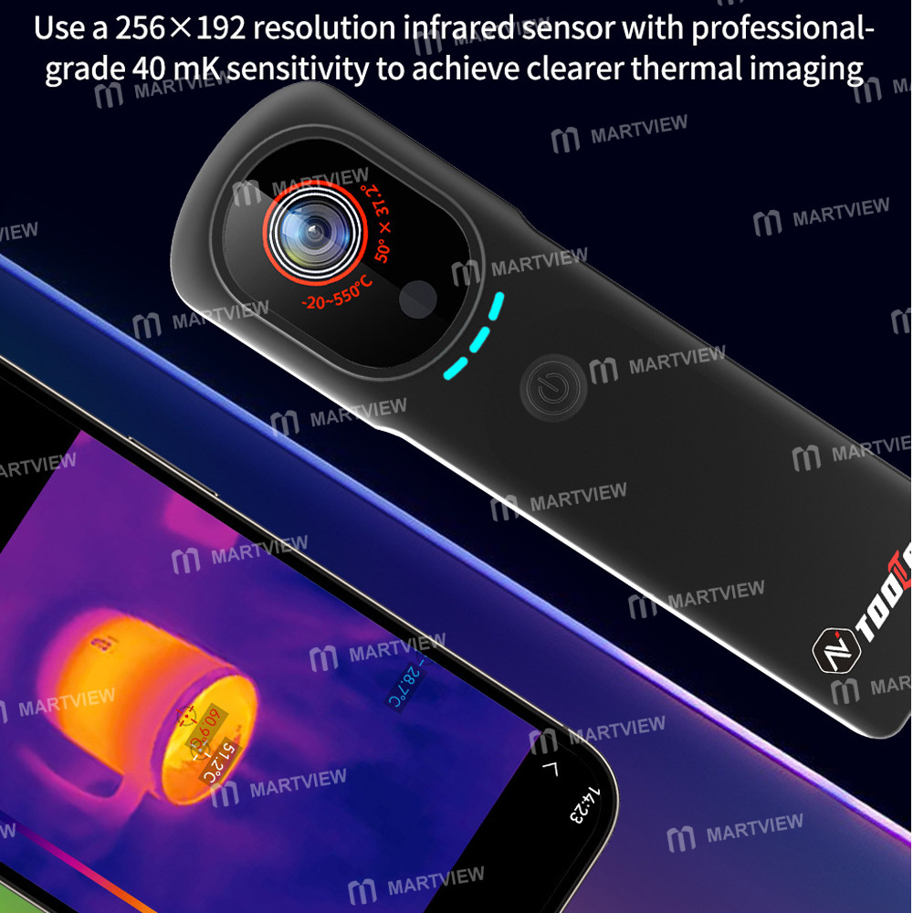 tooltop t9-wireless-wifi-thermal-imaging-camera-with-visible-light-compatible-with-android-ios-8