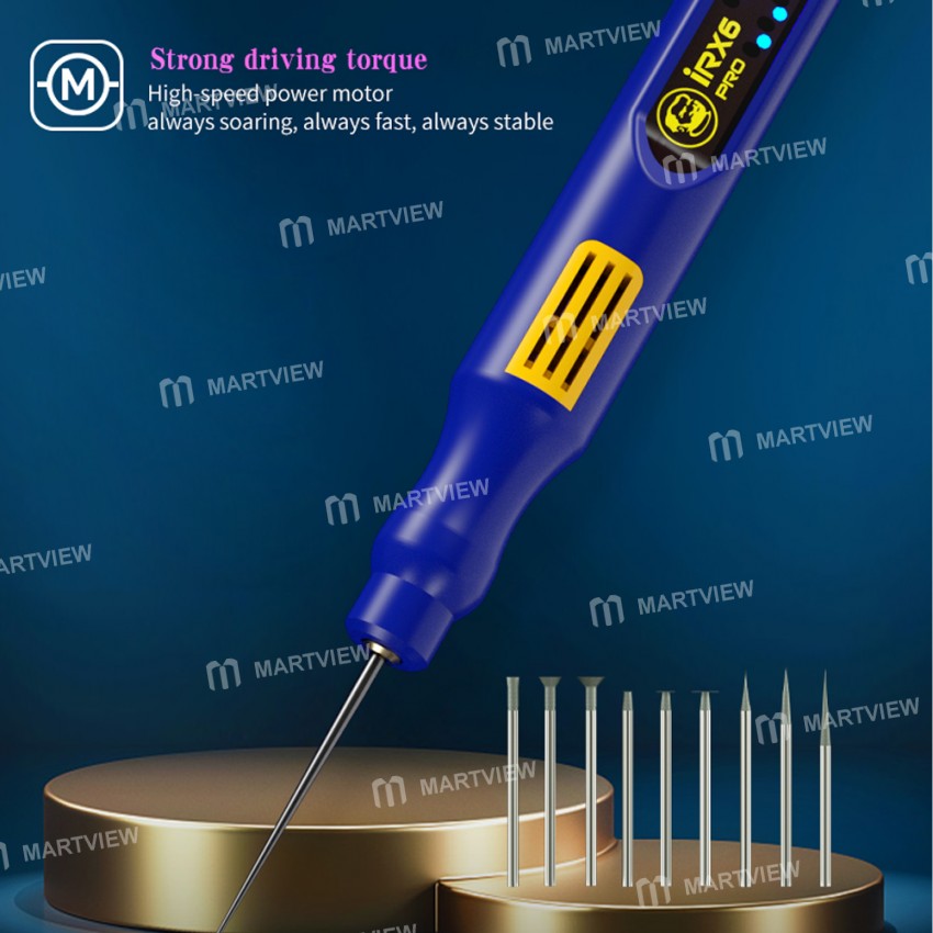 mechanic irx6-pro-intelligent-charging-polishing-pen-for-ic-chip-grinding-and-glue-removal-3