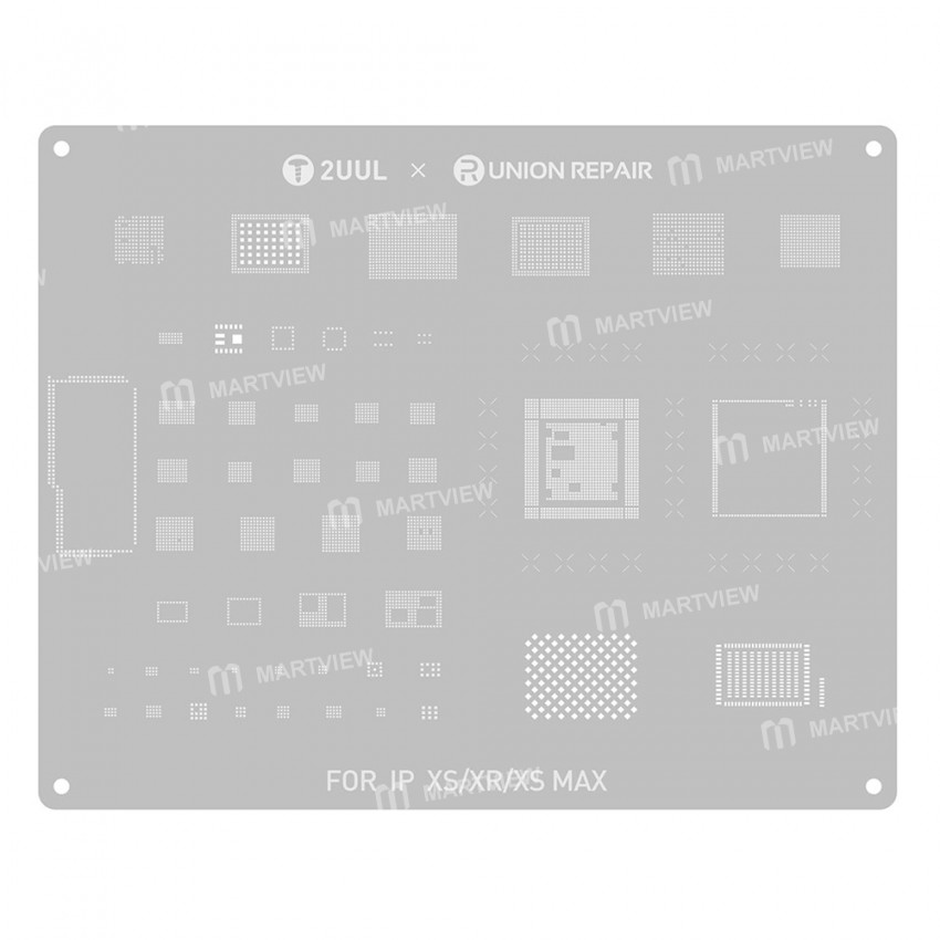 2UUL BGA Reballing Stencil Net for iPhone 6 - 12 Pro Max