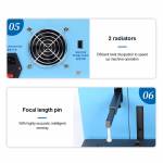 Sunshine SS-890B Plus 20W Multifunctional Fiber Laser Marking Machine for Remove Phone Back Cover