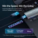 Orico M2R2 RGB Lighting Effect USB3.1 Gen2 10Gbps Aluminum M2 NVMe SSD Enclosure