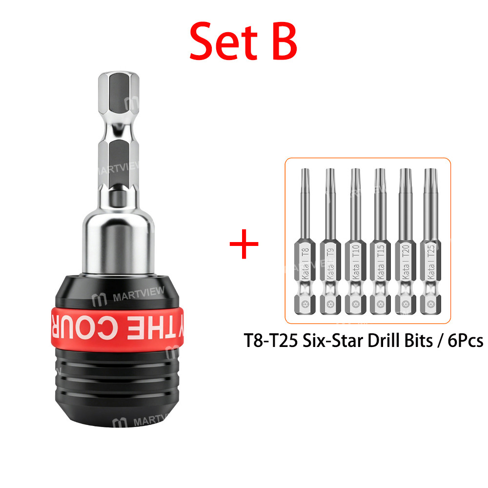 635mm hexagonal-conversion-self-locking-screwdriver-extension-bar-with-screwdriver-socket-set-12