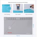 Refox RS30 ESD Professional Silicone Repair Heating Mat for Mobile Phone Repair