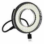 relife rl-033-ultra-105-leds-dual-zone-adjustable-brightness-microscope-ring-light-1