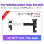i2c no-soldering-battery-capacity-efficiency-reset-modification-flex-cable-for-iphone-11-to-15pro-ma