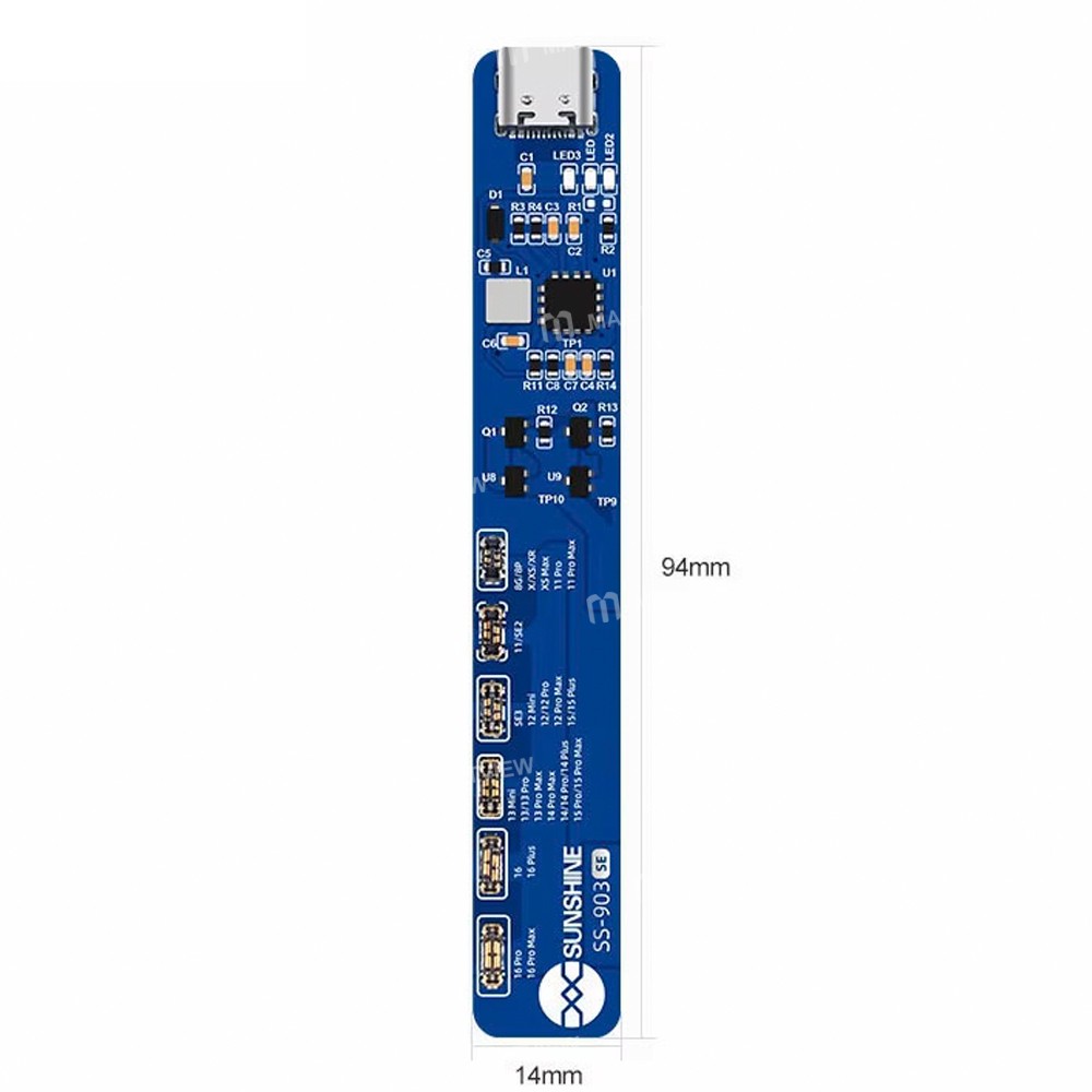 sunshine ss-903-se-battery-charging-activation-board-for-iphone-8-to-16pro-max-se2-se3-2