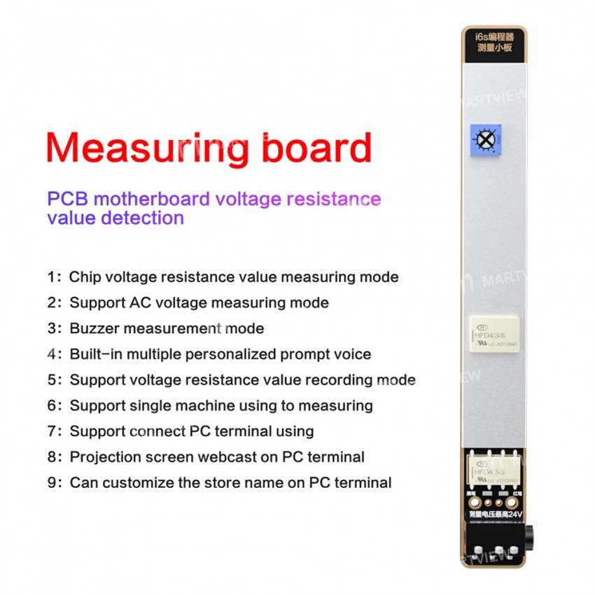 i2c i6s-pcb-motherboard-voltage-resistance-value-detection-small-board-2