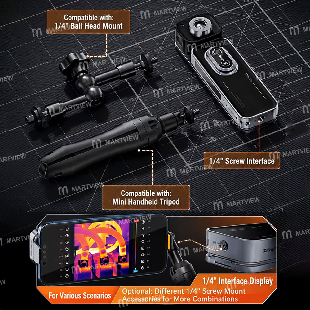 qianli irw9-back-mounted-wireless-infrared-thermal-imaging-transmission-module-compatible-with-infir