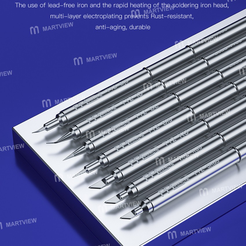 PPD T12 Series Lead-free Soldering Iron Tips for T12 Soldering Rework Station