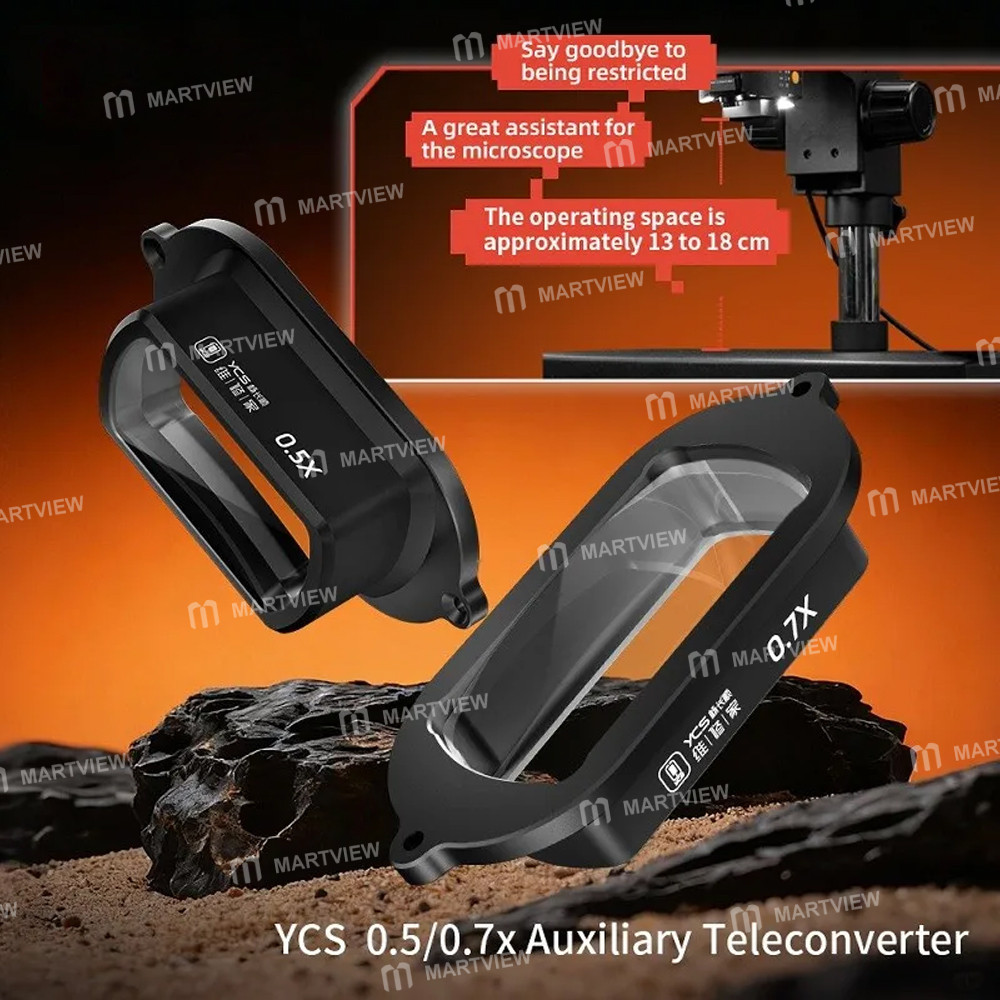 ycs 05x-07x-auxiliary-teleconverter-used-to-increase-the-working-distance-of-microscope-2
