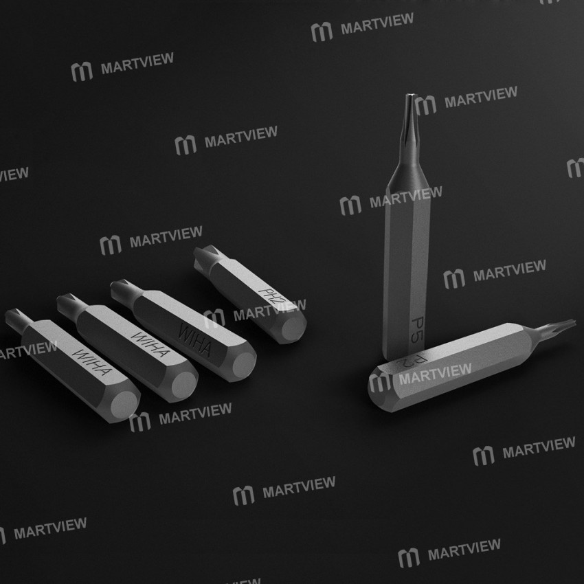Mijia Wiha Screwdriver Kit 24 Precision Magnetic Bits Aluminum Box Wiha DIY Screw Driver Set