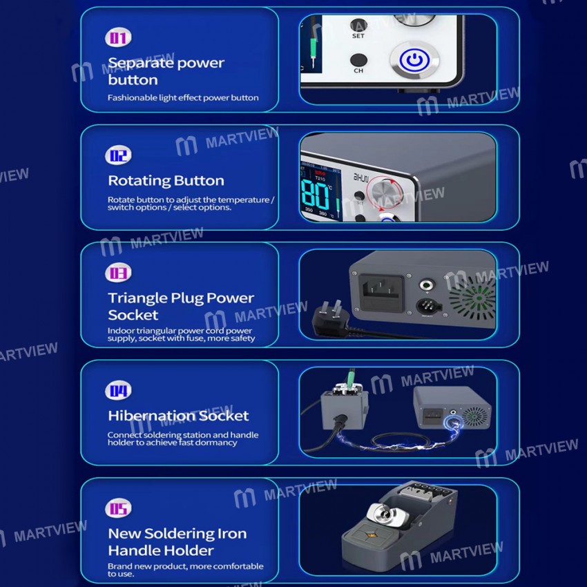 Aixun T3B T115/T210 Version Nano Precision Intelligent Soldering Station for PCB SMD BGA Repair