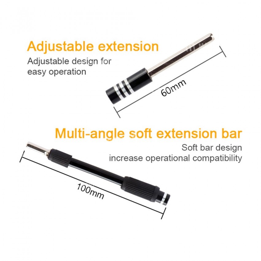 JAKEMY JM-8160 33 in 1 Portable Hardware Hand Tools Set Precision Screwdriver Set Multifunction Repa