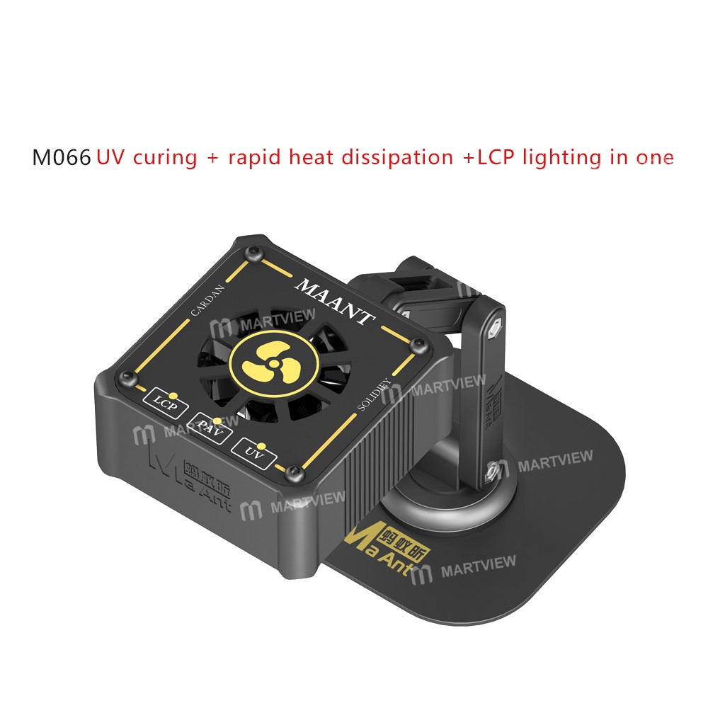 maant m066-3w-multi-function-rechargeable-uv-curing-cooling-fan-2