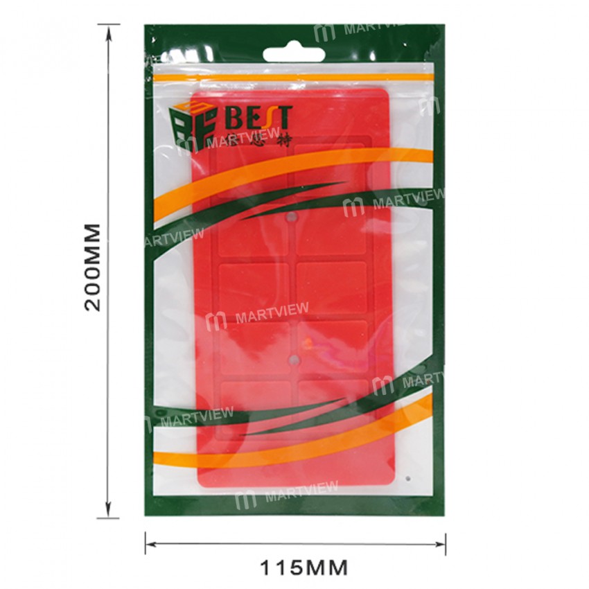 BST-S-2000 7-inch Universal Non-slip Silicone Suction Pad for Vacuum Separator