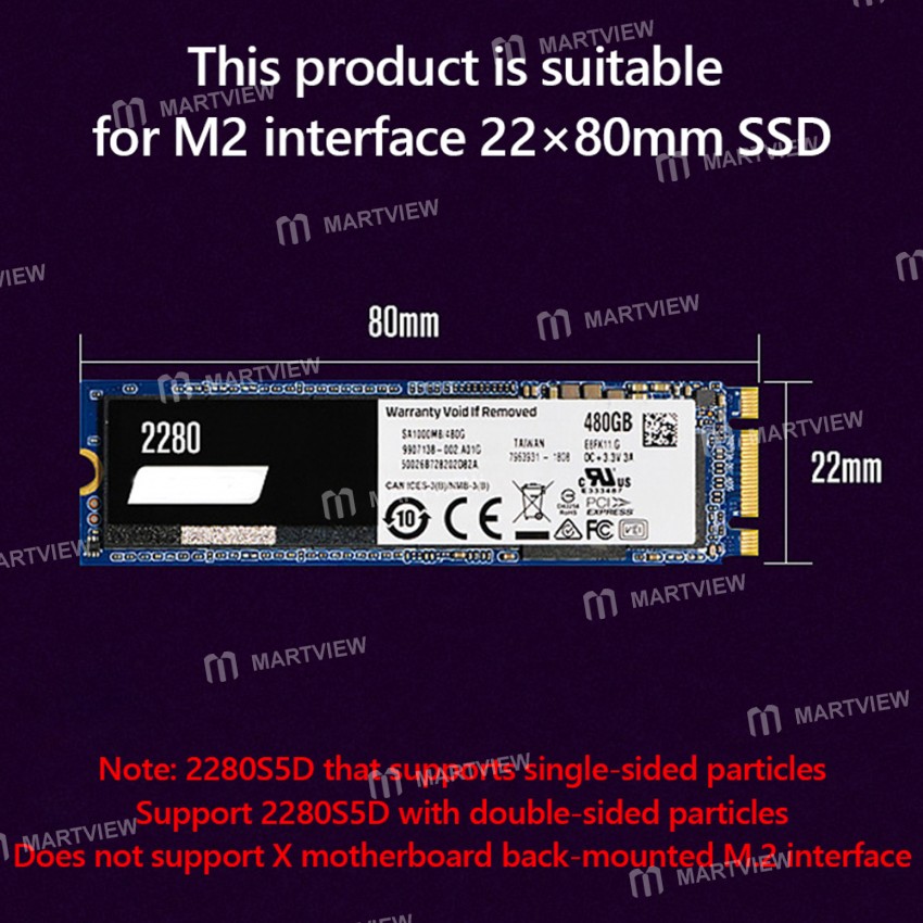 aluminum 5v-3pin-argb-m2-ssd-heatsink-support-m2-2280-nvme-ssd-10