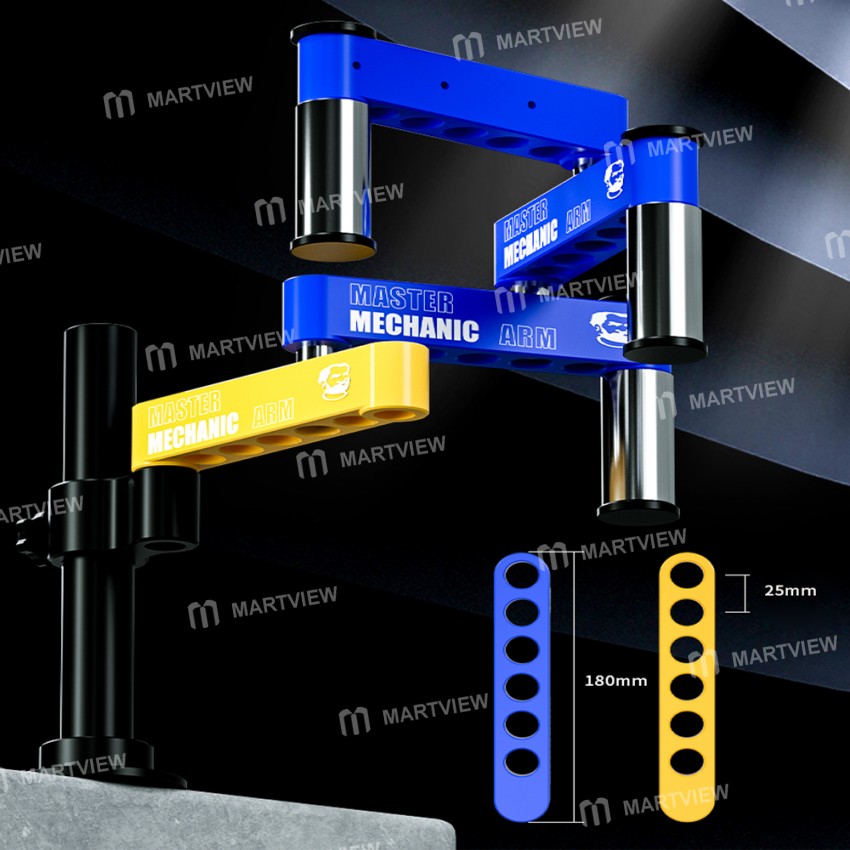 mechanic m2-m3-360-rotation-swing-arm-universal-aluminum-alloy-microscope-bracket-6