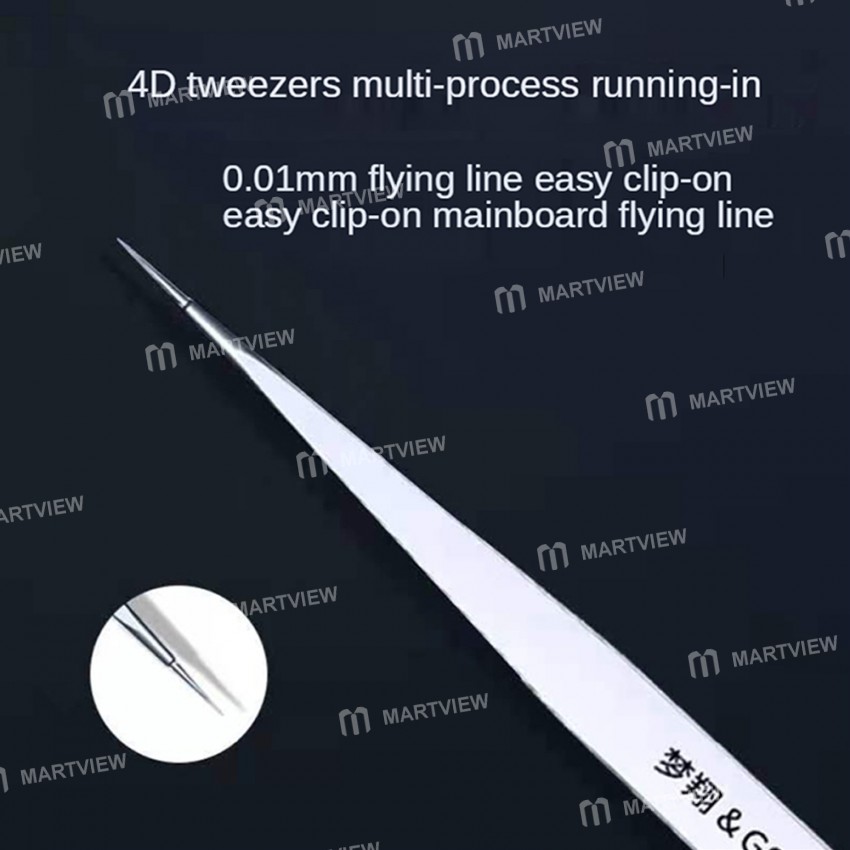 MG-4D Anti Magnetic 4D Hand Grinding Precision Tweezer