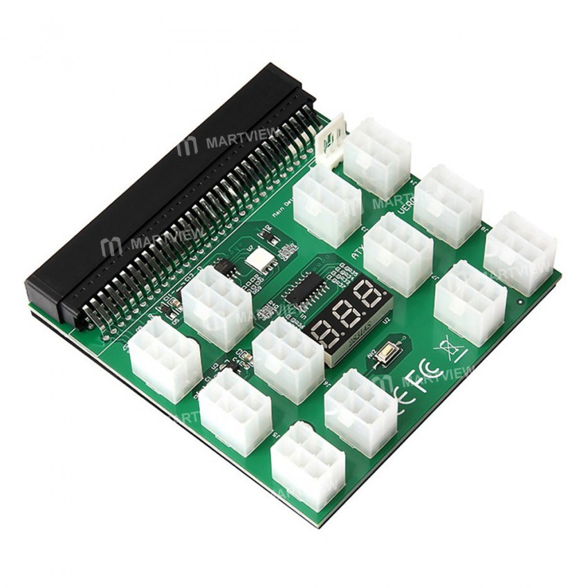 64pin to-6pin-graphics-card-power-supply-adapter-board-with-led-voltage-display-10
