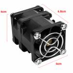 USB Intelligent Step-less Variable Speed High-speed Strong Exhaust Fan for Mobile Phone Repair