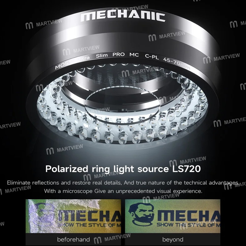 mechanic ls720-ultra-high-lumen-adjustable-microscope-polarization-ring-lamp-for-remover-glare-4