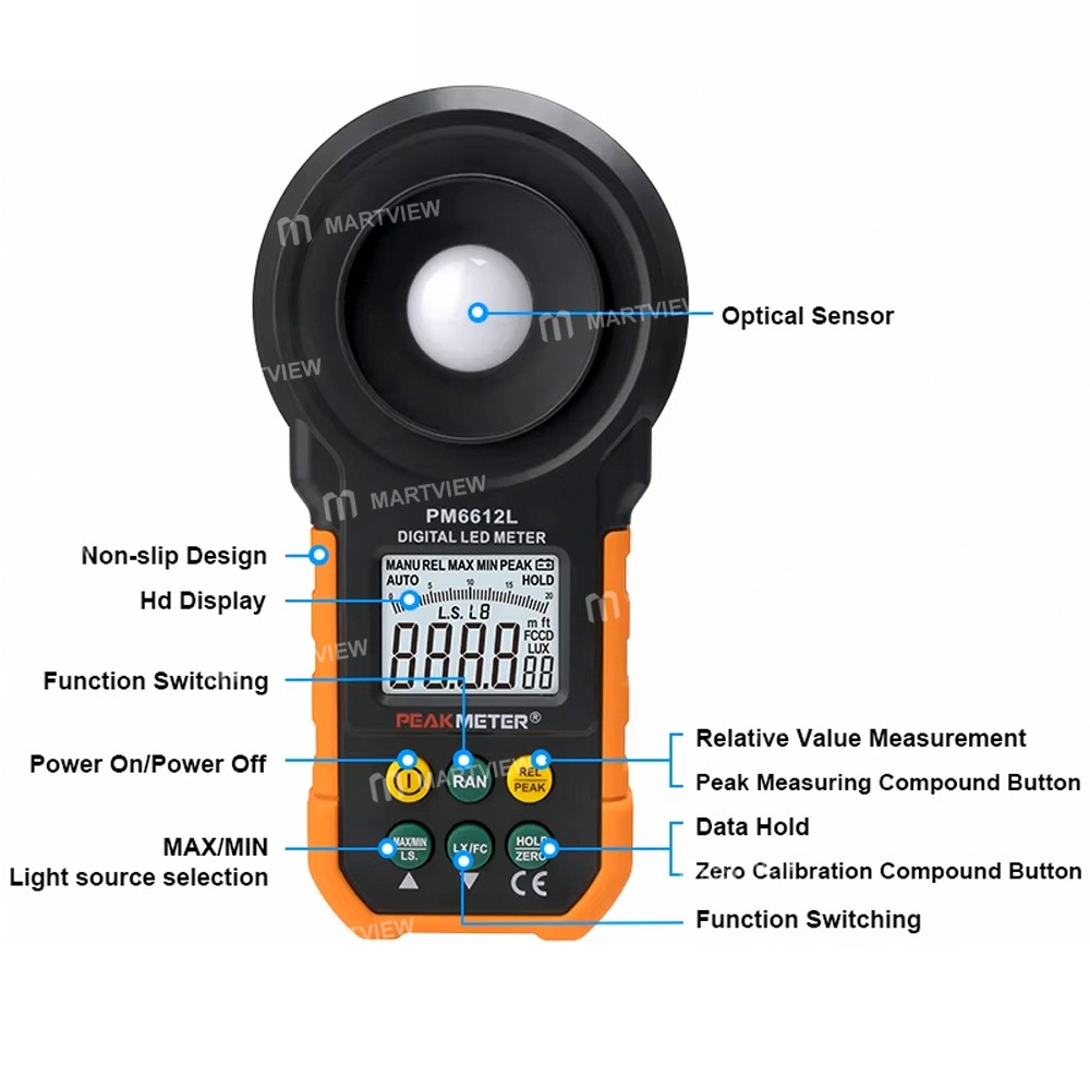peakmeter pm6612l-high-precision-handheld-lumen-brightness-tester-for-led-light-5