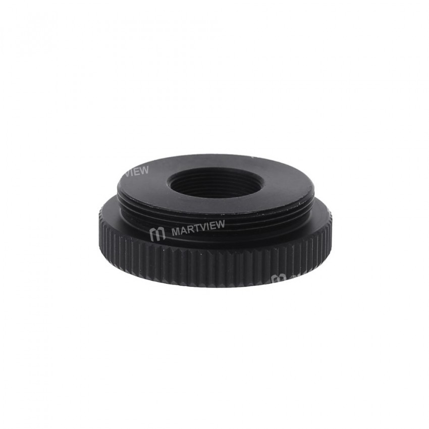 Black Metal Lens C to CS Mount Converter Ring Adapter Suit for Microscope Camera