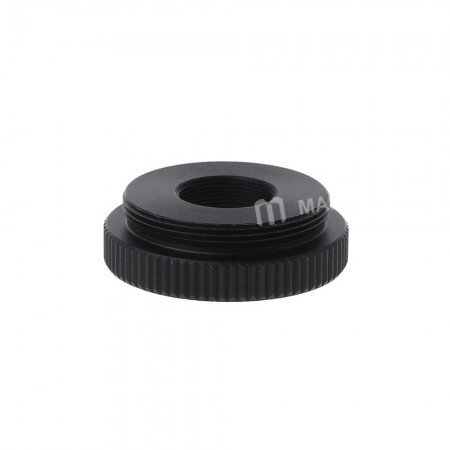 Black Metal Lens C to CS Mount Converter Ring Adapter Suit for Microscope Camera