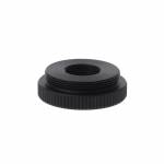 Black Metal Lens C to CS Mount Converter Ring Adapter Suit for Microscope Camera