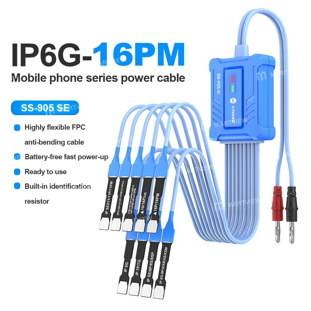 sunshine ss-905-se-iphone-series-power-cable-for-iphone-6g-to-16pro-max-se2-4