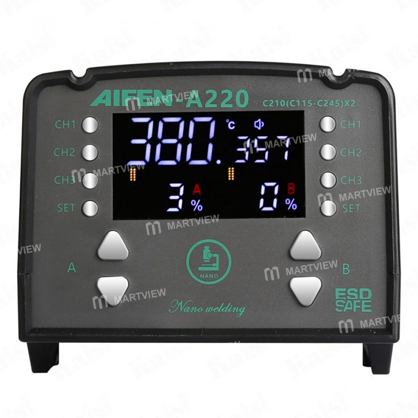 aifen a220-double-station-rework-soldering-station-compatible-with-c245-210-115-handle-1