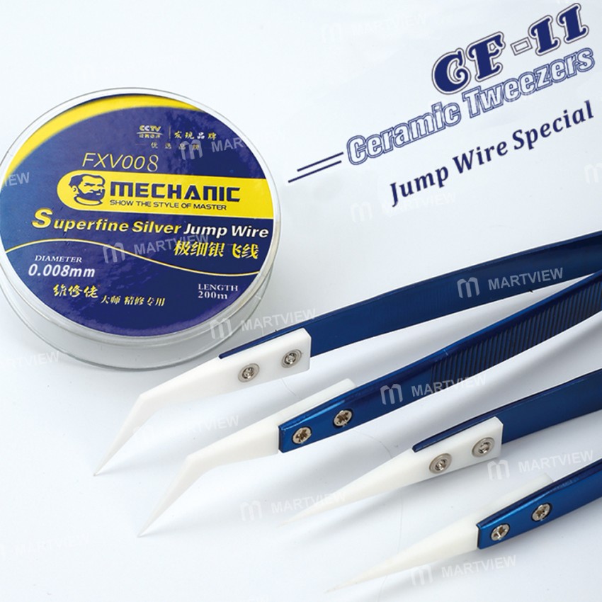 Mechanic CF High-Precision Ceramic Jump Wire Tweezer