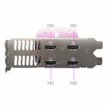 Yeston RX550 4GB / 128bit / GDDR5 4-screen Graphics Card Support Split Screen with 4*HD Output Ports