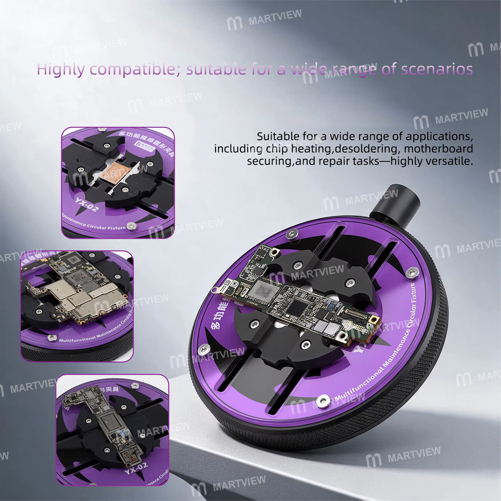 lb tool-yx-02-360-rotation-multifunctional-motherboard-pcb-repair-circular-fixture-6
