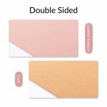 Orico Large Anti-slip Natural Cork Double-side Desk Mouse Pad for PC Laptop